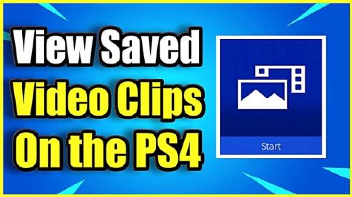 Can you watch saved clips on ps4 app?